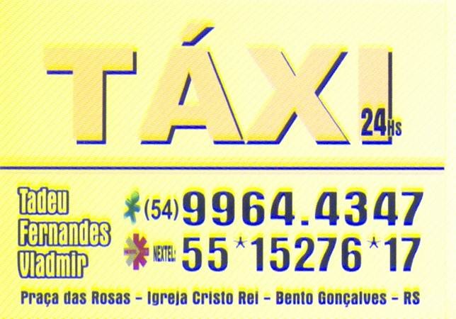 Ponto de Táxi Tadeu Zanesco